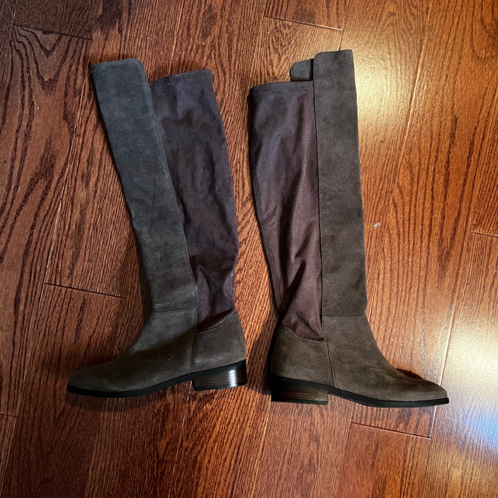 Lucky Brand Calypso Over the Knee Boot - Tan/Light Brown